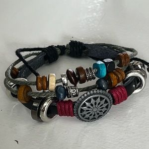 Beaded String Bracelet